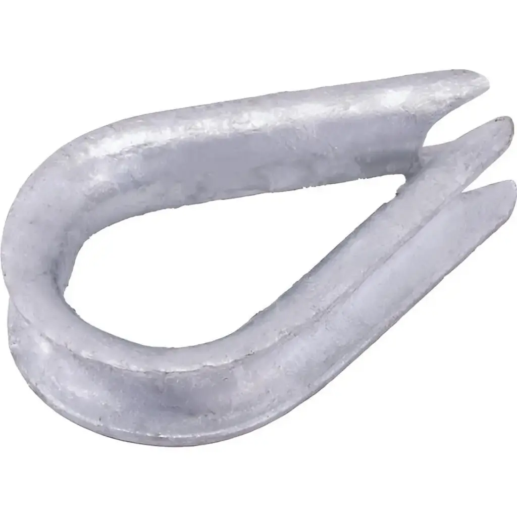 Whitecap Galvanized Steel Rope Thimble