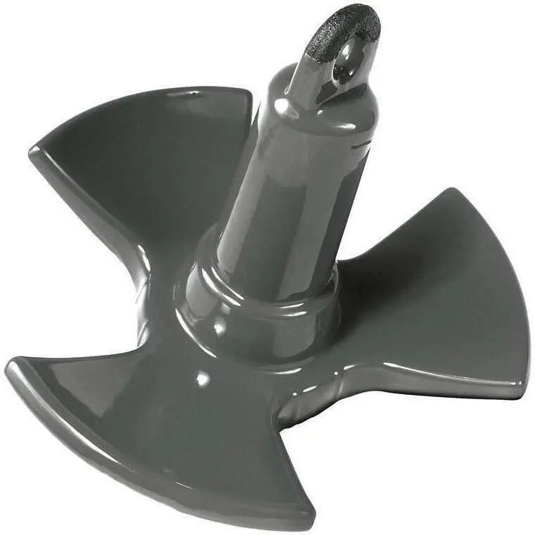 Greenfield Products PVC Coated Tri-Fluke River Anchor