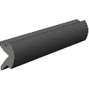 TACO Flexible Vinyl Rub Rail Insert - V12-0342BKA50-1