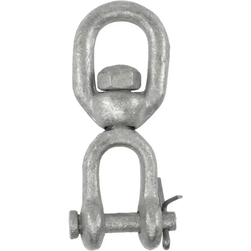 Whitecap Galvanized Steel Jaw & Eye Swivel