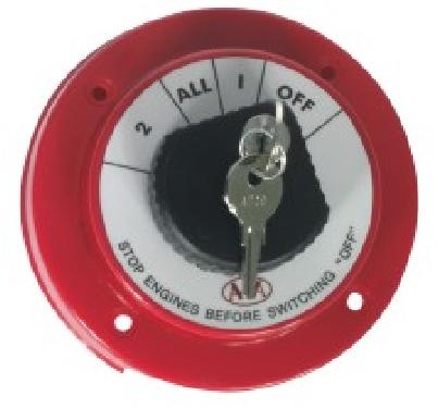 EVAL BATTERY SELECTOR SWITCH WITH KEY, PART NO: Eval-01347