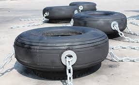 Fender using used aircraft tires