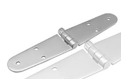 Stainless steel 316 marine symetrical hinge size 200x38 mm