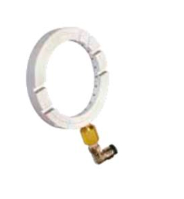 Air shield for Powder Applications Protects FS10 Fire Detector window lens from powder build-up Supplied with fitting for 1/4" tubing