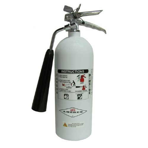 Amerex 5lb CO2 Fire extinguisher for MRI room