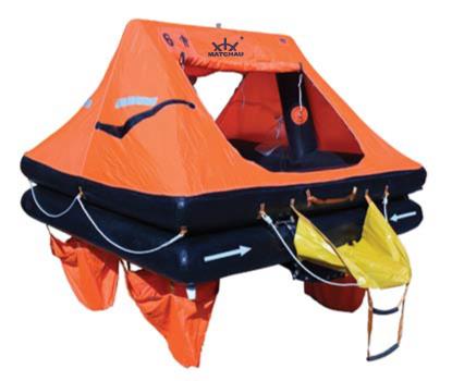 Arimar SOLAS Liferaft,  Deep Sea, 25 Person, SOLAS A, Pack Roll