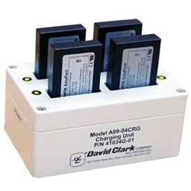 DAVID CLARK CHARGING UNIT,4-BAY, , PART NO: A99-14CRG 