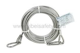 Fireproof lifeline 30mtr MED approved