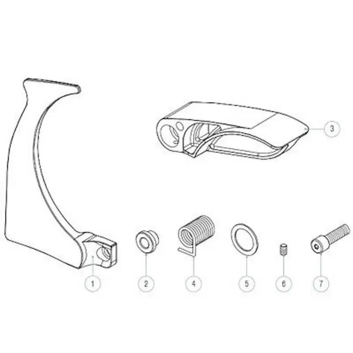 Lewmar Windlass Rope Guard and Control Arm Upgrade Kit - 66000766