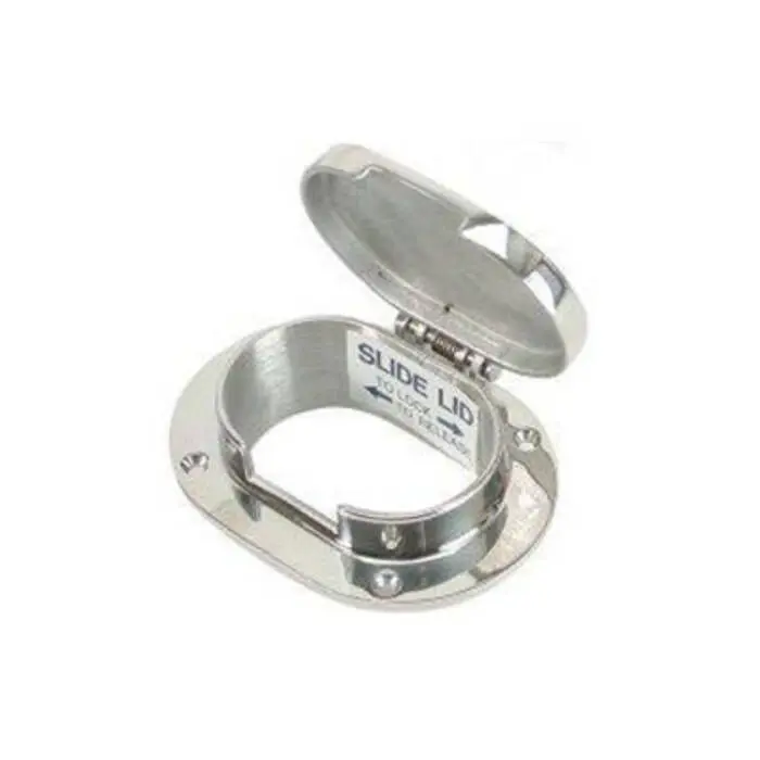 Whitecap Rope or Chain Deck Pipe - 6008HC