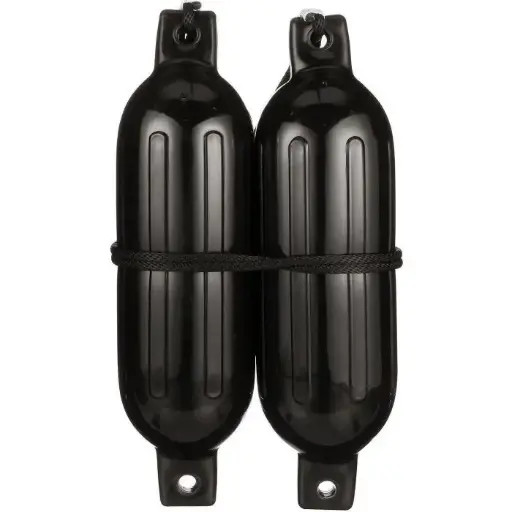 [#1430215] Seachoice Twin Eye Ribbed Fender Kit (2-Pack)