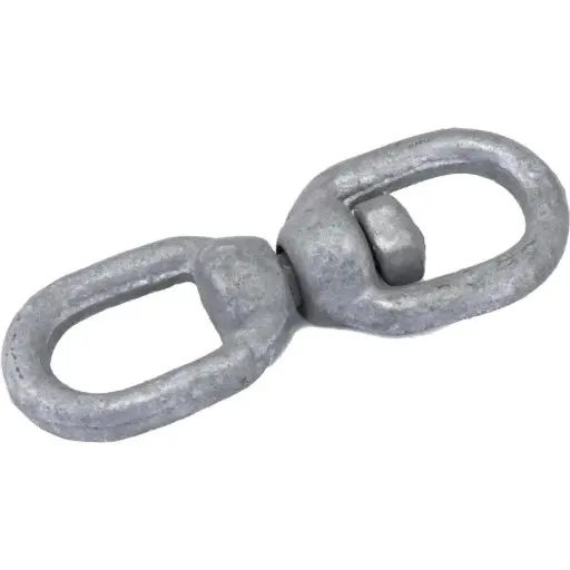 [#1780373] Whitecap Galvanized Steel Eye to Eye Swivel