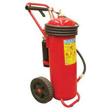 [18284_10] ABS FIRE 150L Foam Trolley Marine Fire Extinguisher, MED Approved