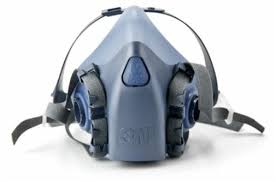 [3M.7502] Half-Face Respirator (including 2 pcs of 3M filters – 6003/6001)