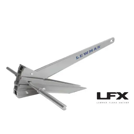 [#872872] Lewmar LFX Alloy Fluke "Danforth Style" Anchor