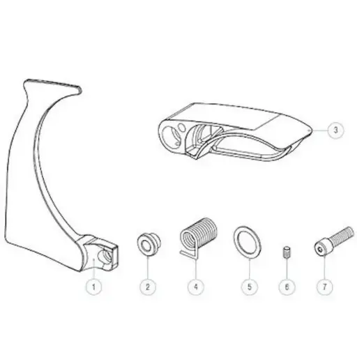 [#873378] Lewmar Windlass Rope Guard and Control Arm Upgrade Kit - 66000766