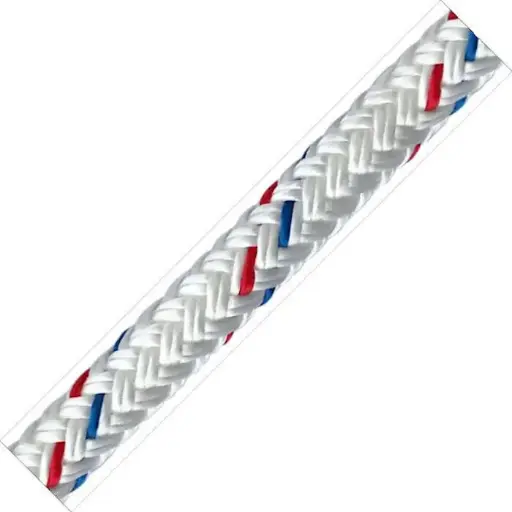 [#880298] Samson HarborMaster Double Braid Anchor Line with Spliced Thimble
